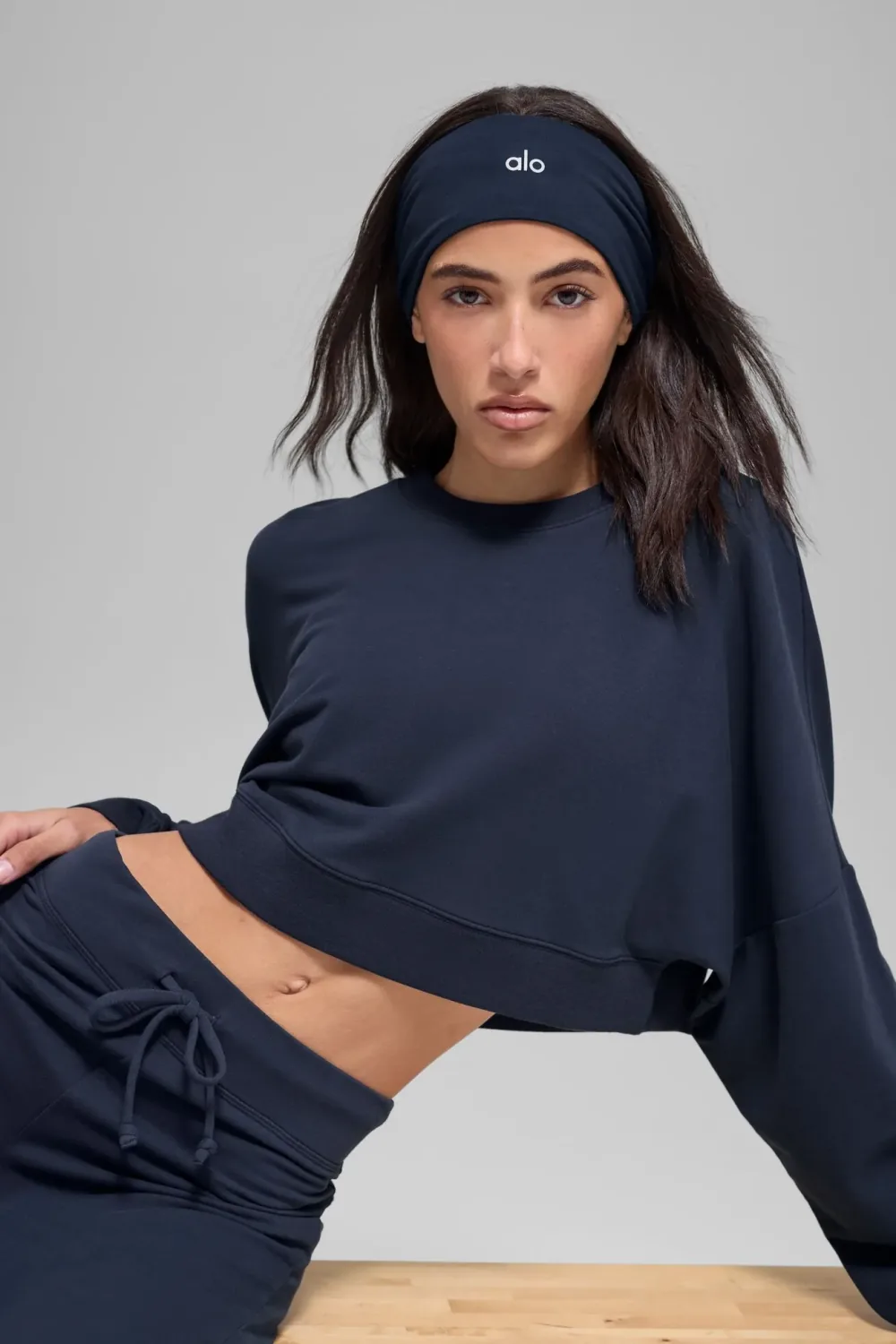 Moletom Cropped Sway Crew Neck