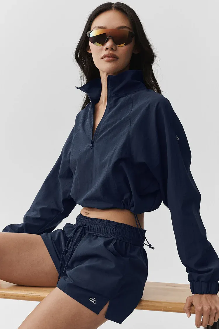 Casaco Cropped 1/4 Zip Alumni
