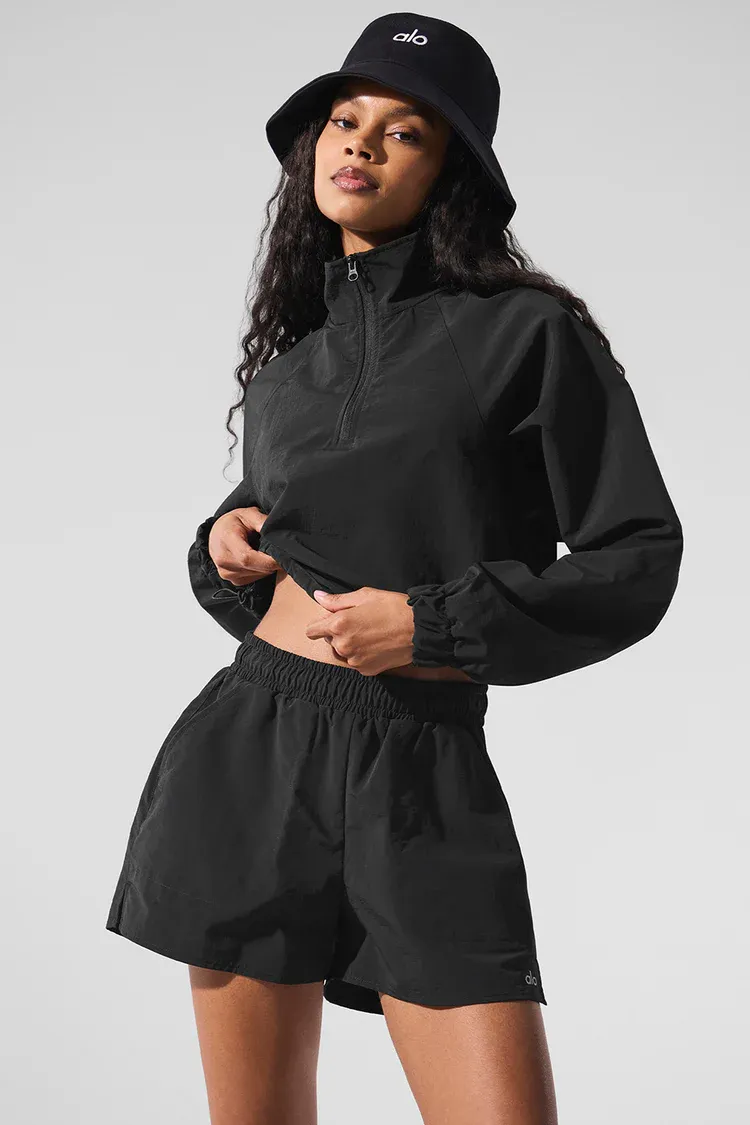 Casaco Cropped 1/4 Zip Alumni