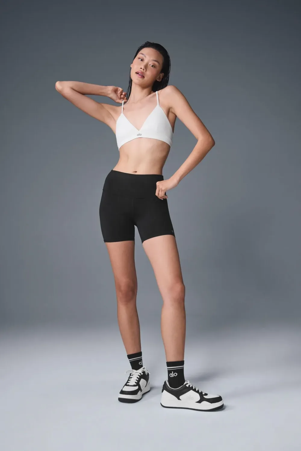 Shorts Airbrush High-waist 5'' Biker
