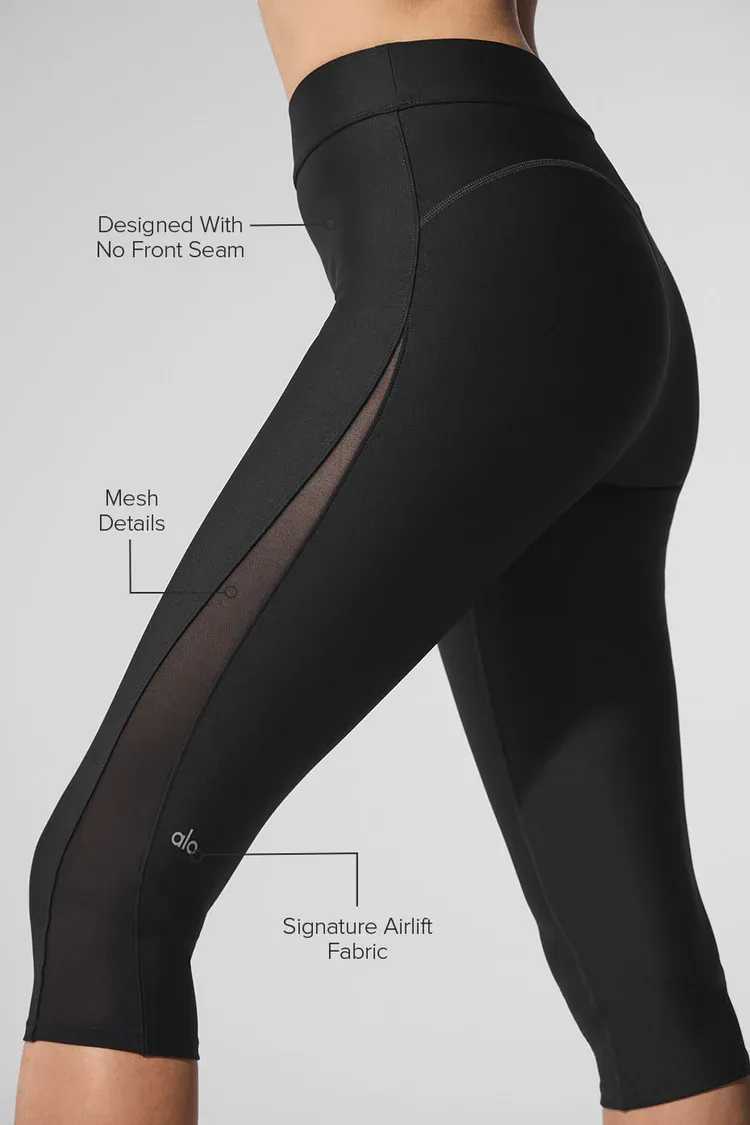 Capri Airlift Mesh High-Waist Just Right