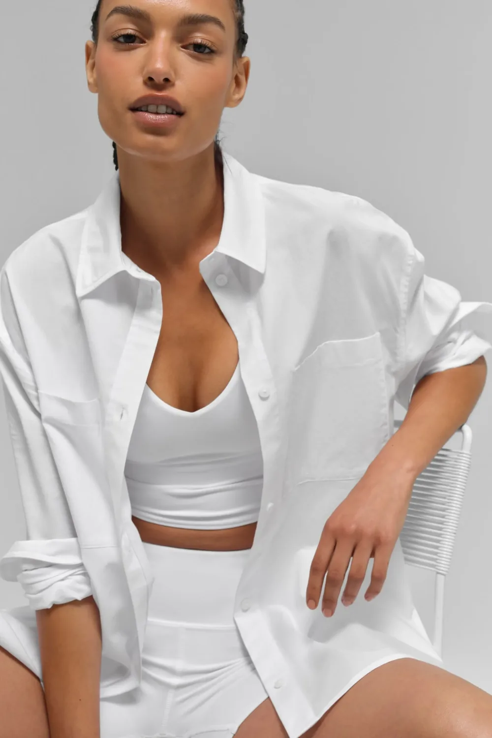 Camisa Cotton Real Deal Button Up