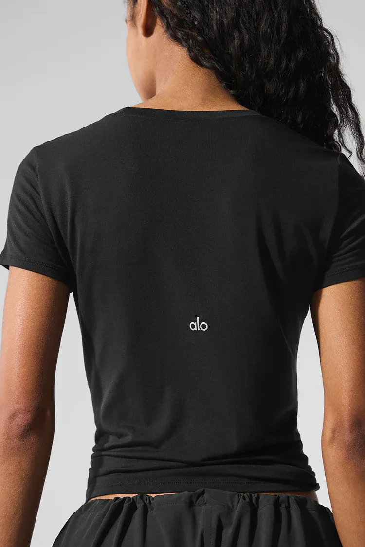Blusa All Day Manga Curta