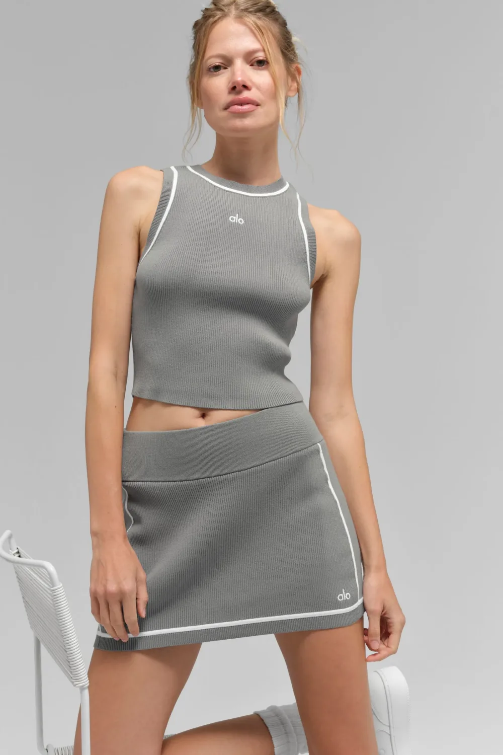 Blusa Ribbed Sweater Knit Highline