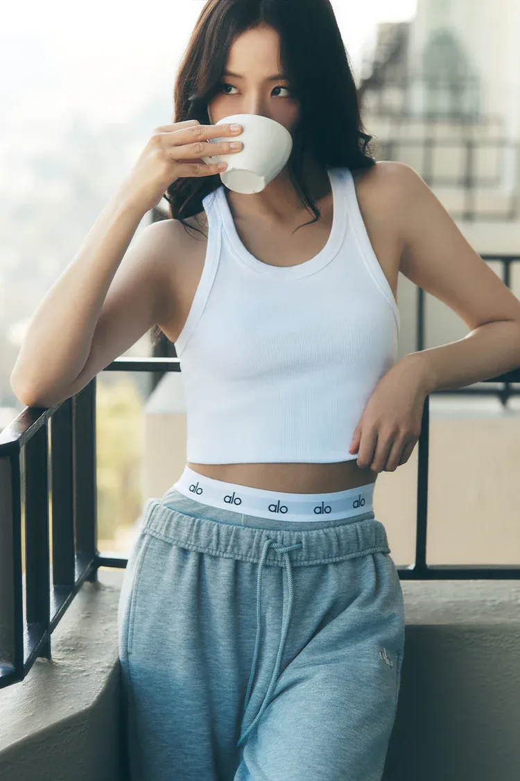 Blusa Goddess Ribbed Go-to
